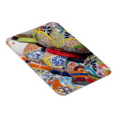 Magnet Flexible Poteries mexicaines traditionnelles colorées peint (Côté Droit)