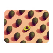 Magnet Flexible Potrait de fruits Avocado (Horizontal)