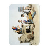 Magnet Flexible Potters, from 'Costume of Great Britain', publishe (Vertical)