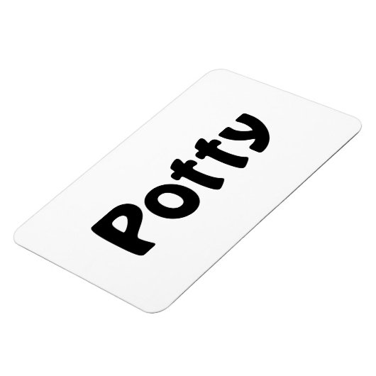 Magnet Flexible Potty (Côté Gauche)