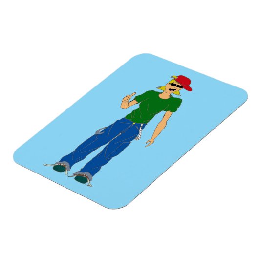 Magnet Flexible pouce haut (Côté Gauche)