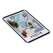 Magnet Flexible Pouilles, Italie : Un rétro (Côté Droit)