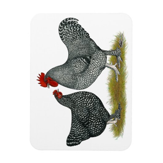 Magnet Flexible Poulets de Maline (Vertical)
