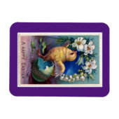 Magnet Flexible Poulette de Pâques hachée à partir d'un aimant d'o (Horizontal)