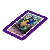 Magnet Flexible Poulette de Pâques hachée à partir d'un aimant d'o (Côté Gauche)