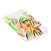 Magnet Flexible Poulpe coloré (Côté Droit)