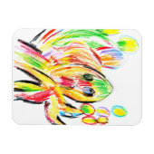 Magnet Flexible Poulpe coloré (Horizontal)