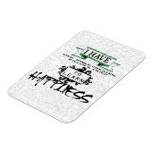 Magnet Flexible Pour apprendre le BONHEUR, les leçons de la vie ci (Côté Gauche)