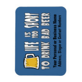 Magnet Flexible Pour les amoureux des bonnes bières  (Vertical)