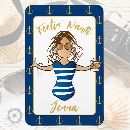 Magnet Flexible Pour Ses Filles Voyage drôle Porte de croisière Vo