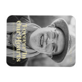 Magnet Flexible Pour toujours dans nos coeurs Élégant Mémorial Pho (Horizontal)