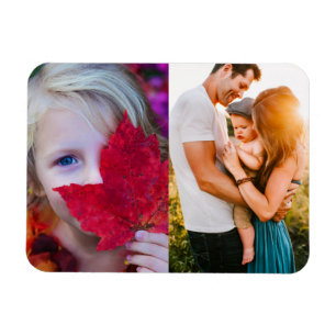 Magnet Flexible pour vos 2 photos