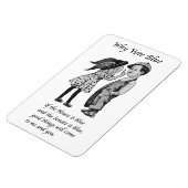 Magnet Flexible Pourquoi voter bleu en 2026 (Côté Gauche)