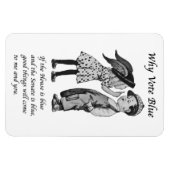 Magnet Flexible Pourquoi voter bleu en 2026 (Horizontal)