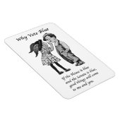 Magnet Flexible Pourquoi voter bleu en 2026 (Côté Droit)