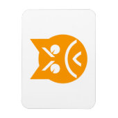 Magnet Flexible Poussage Emoji Chat (Vertical)