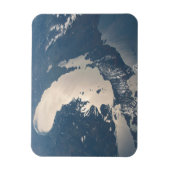 Magnet Flexible Poutres Sunglint Au Bord Du Lac Michigan (Vertical)