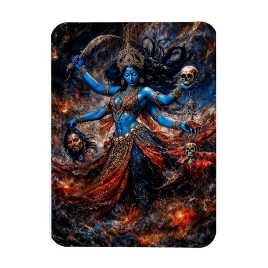 Magnet Flexible Pouvoir de Kali (Vertical)