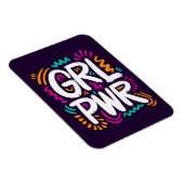 Magnet Flexible Pouvoir des filles (Côté Droit)
