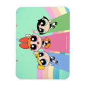 Magnet Flexible Powerpuff Girls Fly High (Vertical)