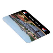 Magnet Flexible Prague, Château et Ponts / République Tchèque (Côté Droit)