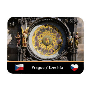Magnet Flexible Prague & Orloj - Astronomical Clock /Czechia