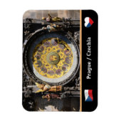 Magnet Flexible Prague & Orloj - Horloge astronomique /Czechia (Vertical)