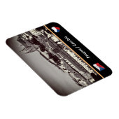 Magnet Flexible Prague, Vieille Ville et Château de Prague /Czechi (Côté Droit)