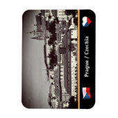 Magnet Flexible Prague, Vieille Ville et Château de Prague /Czechi (Vertical)