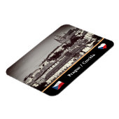 Magnet Flexible Prague, Vieille Ville et Château de Prague /Czechi (Côté Gauche)