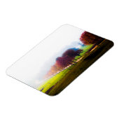 Magnet Flexible Prairie brumeuse en automne (Côté Gauche)