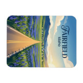Magnet Flexible Prairie de Camas Idaho (Horizontal)