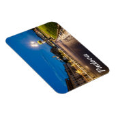 Magnet Flexible Prato della Valle la nuit à Padova, Italie (Côté Droit)