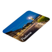 Magnet Flexible Prato della Valle la nuit à Padova, Italie (Côté Gauche)