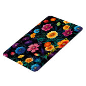 Magnet Flexible Pré des fleurs vives (Côté Gauche)
