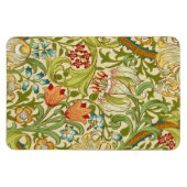 Magnet Flexible Pre-Raphaelite d'or de cru de lis de William (Horizontal)