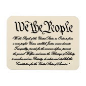 Magnet Flexible Préambule des États-Unis (Horizontal)