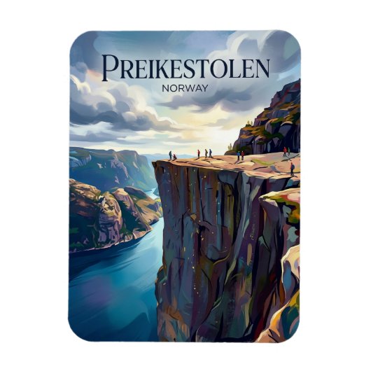 Magnet Flexible Preikestolen Norvège (Vertical)