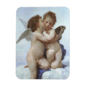 Magnet Flexible Premier Baiser par Bouguereau, Anges victoriens d' (Vertical)