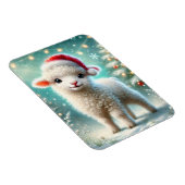 Magnet Flexible Premier Noël d'Agneau Bébé (Côté Droit)