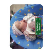 Magnet Flexible Premier Noël du bébé (Vertical)