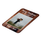 Magnet Flexible Premier Noël ensemble Mercredi photo de Noël (Côté Gauche)