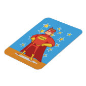 Magnet Flexible Premier superhéros de Fête des pères (Côté Gauche)