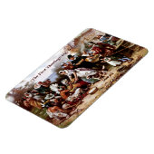 Magnet Flexible Premier Thanksgiving, 1621. Art (Côté Gauche)