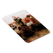 Magnet Flexible Premier Thanksgiving à Plymouth. Art (Côté Droit)