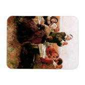 Magnet Flexible Premier Thanksgiving à Plymouth. Art (Horizontal)