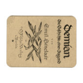 Magnet Flexible Première édition couverture de Demian (1919) (Horizontal)
