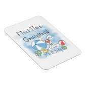 Magnet Flexible Première Grand-mère des cadeaux de garçon (Côté Droit)