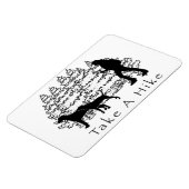 Magnet Flexible Prendre un aimant de randonnée - Coonhound/Ridgeba (Côté Gauche)