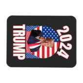 Magnet Flexible Président Trump États-Unis (Horizontal)